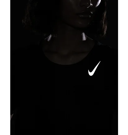 Футболка женская Nike Dri-Fit Race Czarna Black DD5927-010
