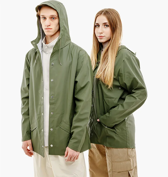 Куртка унісекс Rains Jacket Green 1201-OLIVE