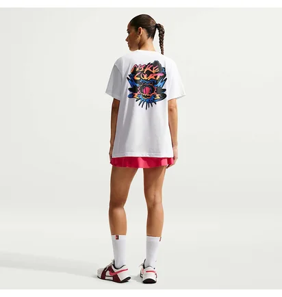 Футболка женская Nike Df Ss Tee Slam Oz Bf Os White IH5979-100