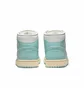 Кроссовки женские Air Jordan 1 Retro Mid Turquoise/White BQ6472-132