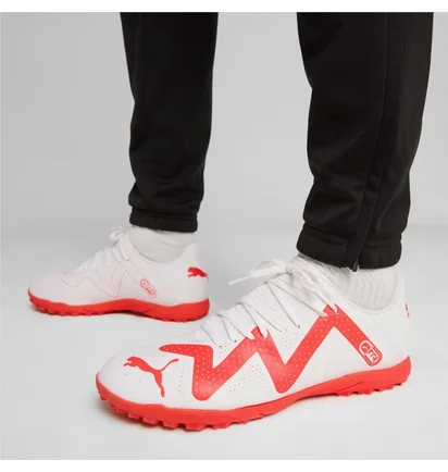 Сороконожки мужские Puma Future Play Tt Football Boots White 107381-01