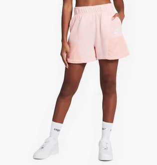 Шорты женские Nike Nsw Air Fleece Shorts Pink Dm6470-610