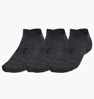 Носки Under armour Essential No Show 3Pk Black 1382623-001
