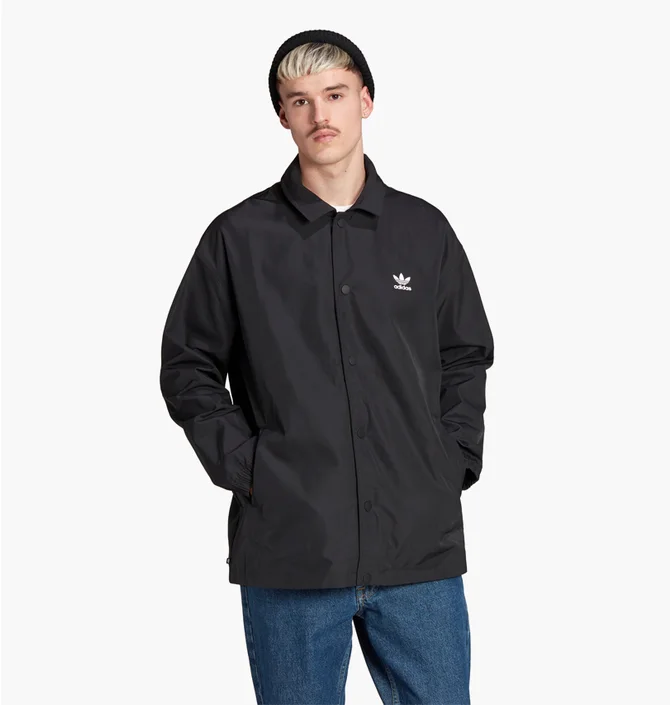 Куртка чоловіча Adidas Adicolor Classics Trefoil Coach Jacket Black Ia6371