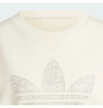 Свитшот женский Adidas Snake White JC8329