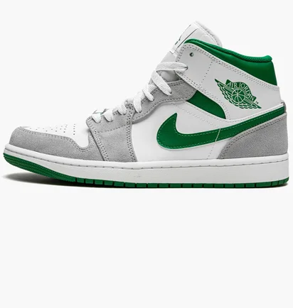 Кросівки чоловічі Air Jordan 1 Mid Se White/Grey DC7294-103