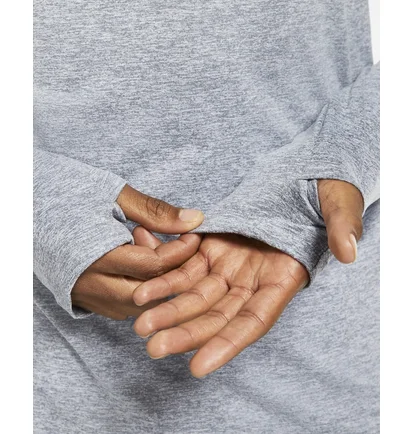 Кофта чоловіча Nike Mens 1/4-Zip Running Top Grey Dd4756-084