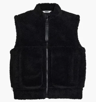 Жилетка жіноча Rains Kofu Fleece Vest T1 Black 18860-01