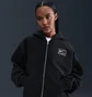 Толстовка унисекс Nike Nrg Stussy Fz Wshd Flchdy Black FJ9175-010