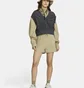 Шорты женские Nike Nsw Swsh Short Wvn Su Beige FJ4887-276