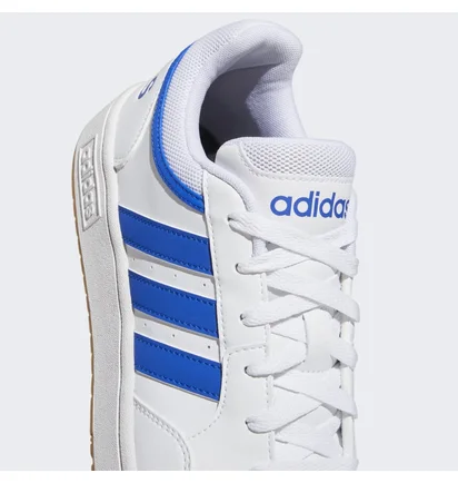 Кросівки чоловічі Adidas Hoops 3.0 Low Classic Vintage Shoes White/Blue Gy5435