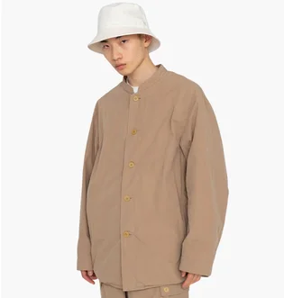 Рубашка мужская nanamica Band Brown SUAS339E