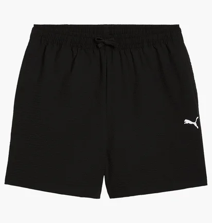 Шорты мужские Puma Wardrobe Essentials Seersucker Relaxed Shorts 6 Black 629665-01