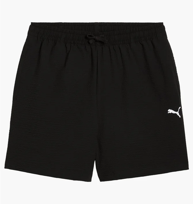 Шорты мужские Puma Wardrobe Essentials Seersucker Relaxed Shorts 6 Black 629665-01