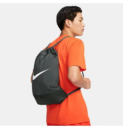 Рюкзак унісекс Nike Brasilia 9.5 Training Gym Sack Grey DM3978-068