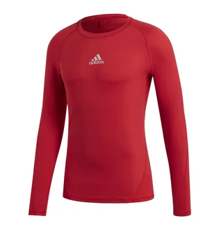 Лонгслив мужской Adidas Alphaskin Sport Shirt Longsleeve Red CW9490