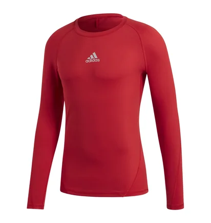 Лонгслив мужской Adidas Alphaskin Sport Shirt Longsleeve Red CW9490