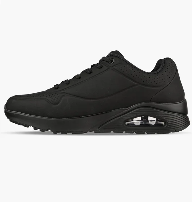 Кроссовки мужские Skechers Uno Stand On Air Black 52458-BBK