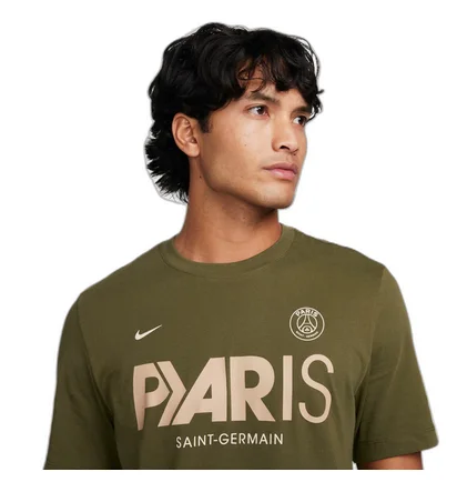 Футболка мужская Nike T-Shirt Psg Mercurial Olive FQ7130-326