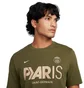 Футболка мужская Nike T-Shirt Psg Mercurial Olive FQ7130-326
