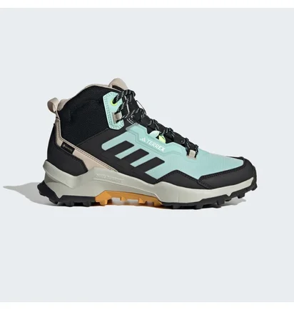 Кроссовки женские Adidas Terrex Ax4 Mid Gore-Tex Hiking Shoes Black/Light Blue IF4850