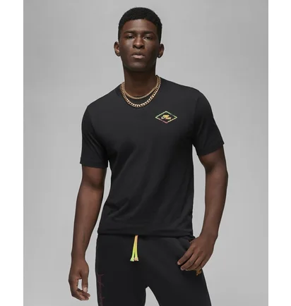Футболка мужская Air Jordan Flight Mvp Barbed Wire Graphic T-Shirt Black Dv1443-010