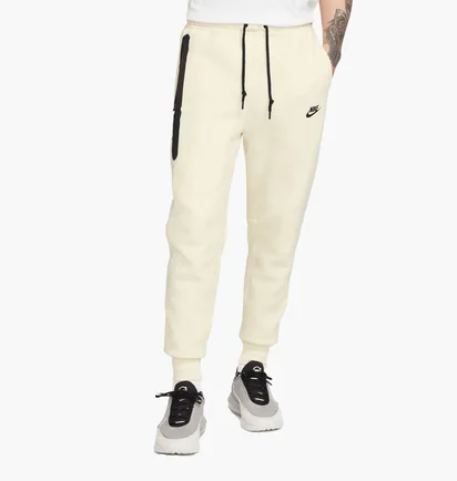 Штаны мужские Nike Tech Fleece Slim Fit Jogger Sweatpants Yellow FB8002-113