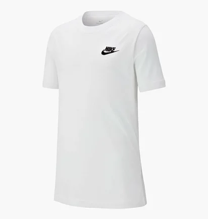 Футболка дитяча Nike B Nsw Tee Emb Futura White AR5254-100