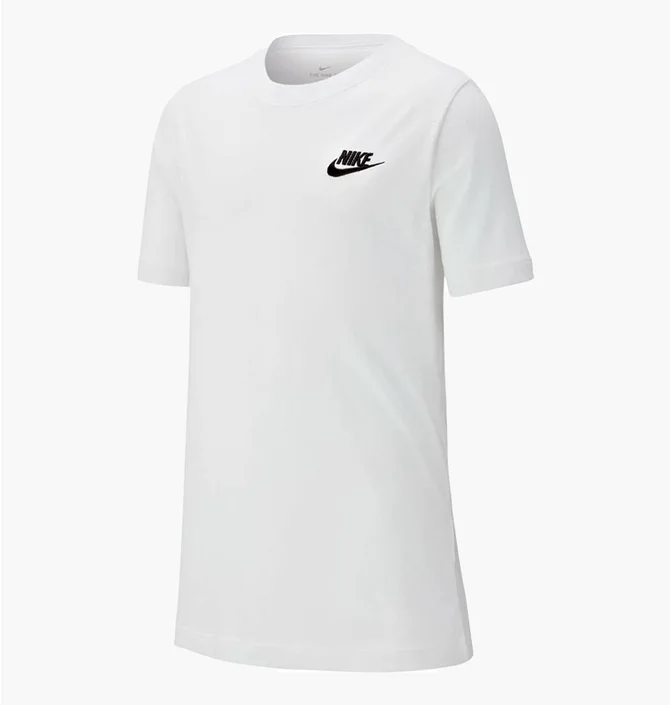 Футболка дитяча Nike B Nsw Tee Emb Futura White AR5254-100
