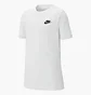 Футболка дитяча Nike B Nsw Tee Emb Futura White AR5254-100