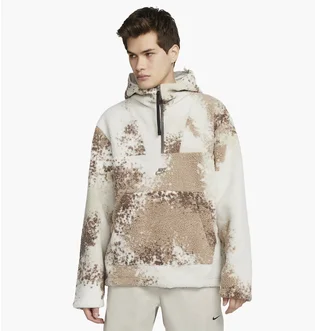 Худі чоловіче Nike Mens 1/2-Zip Hoodie White/Beige Dd5009-072