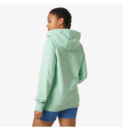 Худи женское Helly Hansen Logo Hoodie Green 33978-419