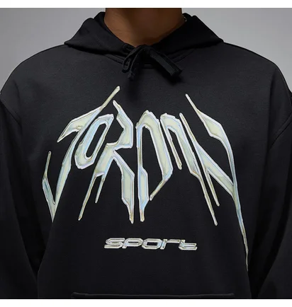 Худи мужское Air Jordan Sport Crossover MenS Dri-Fit Pullover Fleece Hoodie Black HF9902-010