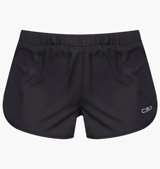 Шорти жіночі CMP Shorts With Inner Mesh S Black 33T6266-U901