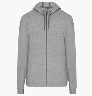 Толстовка мужская CMP Jacket Fix Hood Grey 32D8077M-19UL