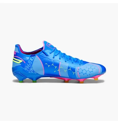 Бутсы мужские Puma King Ultimate Energy Fg/Ag Soccer Cleats Blue 107553-01