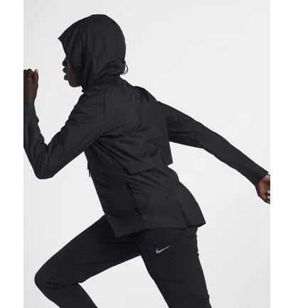 Куртка жіноча Nike Essential WomenS Packable Running Rain Jacket Black 933466-010