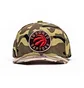 Кепка унисекс Mitchell & Ness Nba Toronto Raptors Woodland Desert Stretch Snapback Camo/Green 6HSSMM19494-TRACMWD