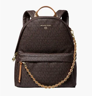 Рюкзак жіночий Michael Kors Slater Brown 30T0G04B6B-BRN-ACORN-16753