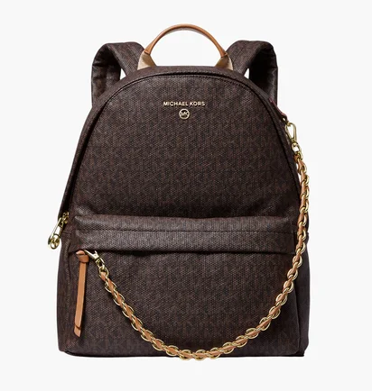 Рюкзак жіночий Michael Kors Slater Brown 30T0G04B6B-BRN-ACORN-16753