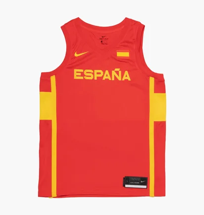 Майка мужская Nike Spain Basketball Jersey Orange CQ0091-600