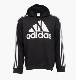 Худі чоловіче Adidas 3-Stripe Big Logo Hoody Black H14641