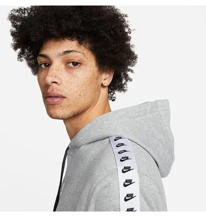 Спортивний костюм чоловічий Nike Essential Hooded Tracksuit Flc Grey DM6838-063__DM6838-063
