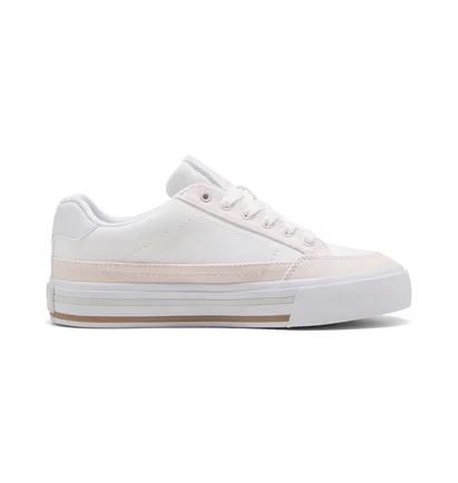 Кросівки унісекс Puma Court Classic Vulcanised White/Pink 396353-37
