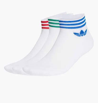 Носки Adidas Trefoil (3 пары) White JI9489