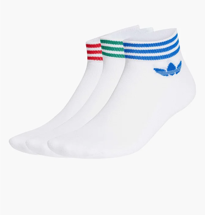 Носки Adidas Trefoil (3 пары) White JI9489
