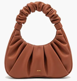 Сумка женская JW PEI Gabbi Ruched Hobo Handbag Brown BB2023BG60995JWP