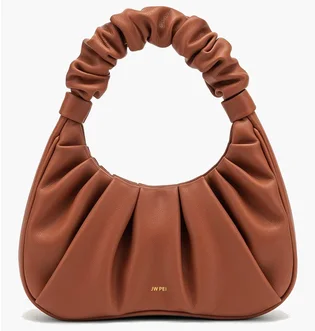 Сумка жіноча JW PEI Gabbi Ruched Hobo Handbag Brown BB2023BG60995JWP