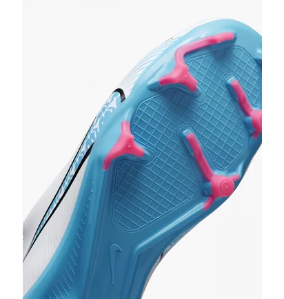 Бутсы детские Nike Zoom Mercurial Vapor 15 Academy White/Light Blue Dj5617-146