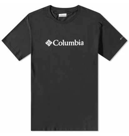 Футболка чоловіча Columbia Csc Basic Logo Tee Black 1680053-010